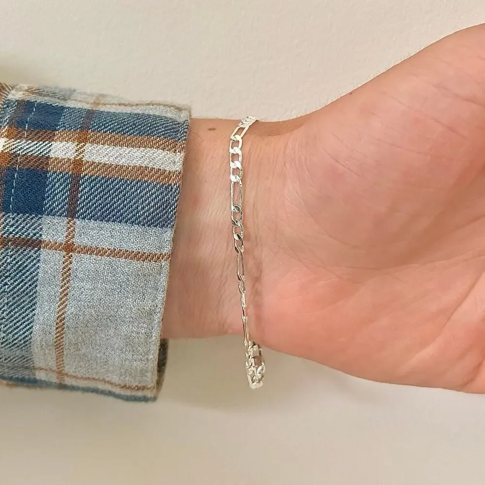 Silver 925 chain bracelet silver jewellery - Picture 7 of 7